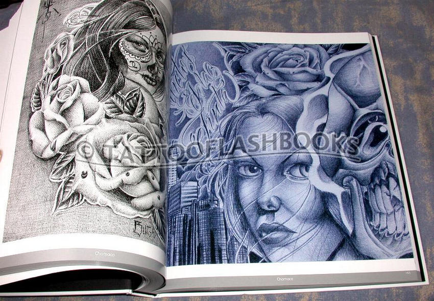 tattooflashbooks.com - Edgar Hoill - Latino Art Collection: Tattoo 
